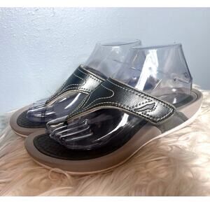 Dansko Sz 39 US 8.5/9 Katy 2 Flip Flop Thong Sandal Shoe Hook and Loop Cushion